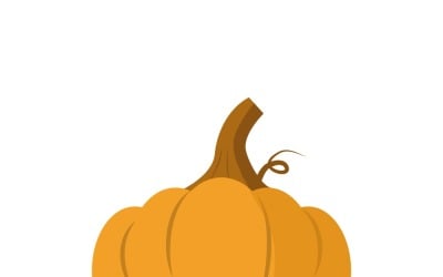 Spooky Halloween Pumpkin Jack-o'-lantern EPS Vector Illustration