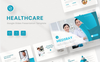 Medsbay - Plantilla de presentación de Google Slides sobre atención médica