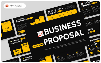 ProposeX – PowerPoint-sjabloon voor een presentatie van een bedrijfsvoorstel