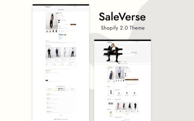 Saleverse - Shopify-tema för mode