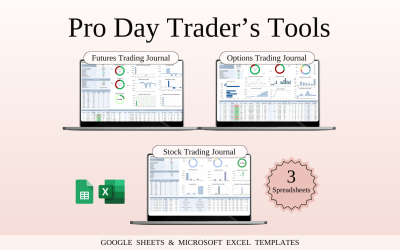 Ferramentas Pro Day Traders para Planilhas Google e Excel