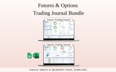Futures and Options Trading Bundle | Templates Spreadsheet for Google Sheets and Excel
