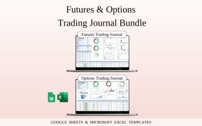 Pacote de Negociação de Futuros e Opções | Planilhas Modelos para Planilhas Google e Excel