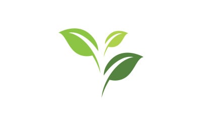Ecology Tree  Leaf vector icon illustration logo design v.46
