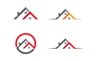 House Property concept icon logo template v.160
