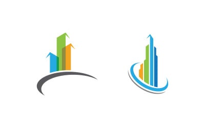 House Property concept icon logo template v.161