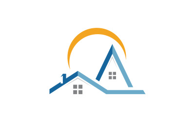 House Property concept icon logo template v.162