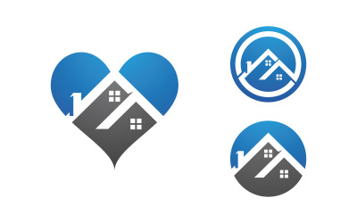 House Property concept icon logo template v.165