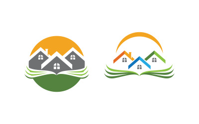 House Property concept icon logo template v.168