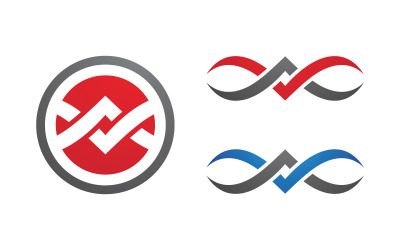 X Letter Branding design Logo Template illustration v.30