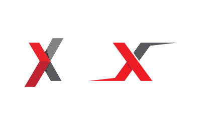 X Letter Branding design Logo Template illustration v.33