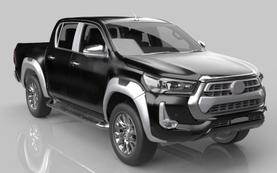 4x4 Arazi Aracı Highpoly 3D modeli