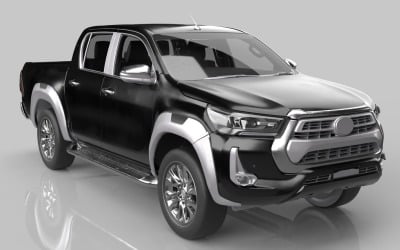 4x4 Off Road Car Highpoly 3D model