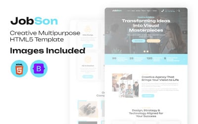 JobSon - Creative Agency &amp;amp; IT Solutions HTML5 Template