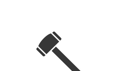 Judge Gavel Icon: Symbol of Law, Justice, and Legal Authority