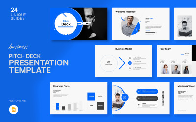 Modèle de présentation Google pour pitch deck créatif