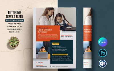 Tutoring Service Flyer Template