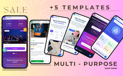 All-in-One-Landingpage-Suite – Mehrzweckvorlagen für jedes Unternehmen