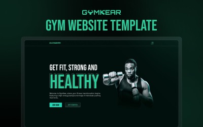 Gymkear - 最佳健身房 Next.js 网站模板