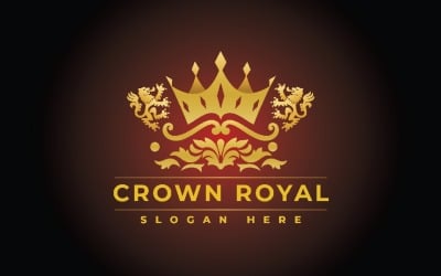 Crown Royal Emblem Logo Template