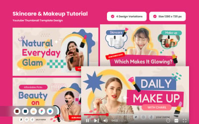Glowy Skin Routine Youtube Thumbnail