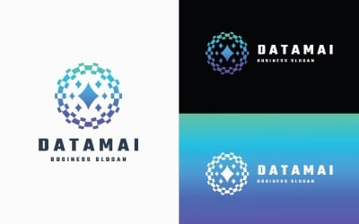 Intelligent Data &amp;amp; AI Technology Logo