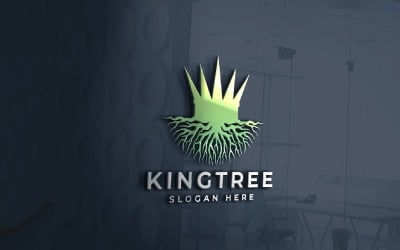 King Tree Crown Roots-logotypen