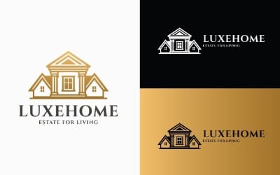 Premium Luxury Real Estate Logo