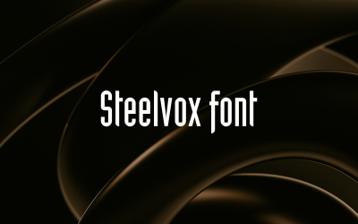 Steelvox font-Roman-0125-25