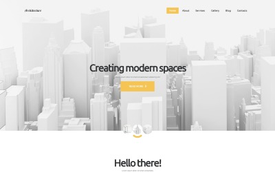 Architektura Joomla Template