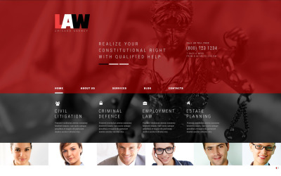 Hukuk WordPress Teması