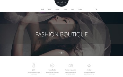 Joomla Vorlage namens "Mode" #53316
