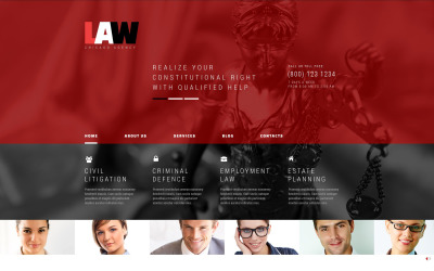 Law Tema WordPress №53371