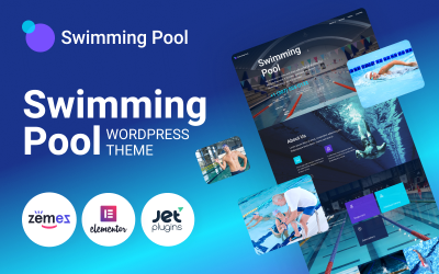 Piscina - Tema WordPress per piscina moderna