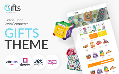 Presentbutik WooCommerce-tema