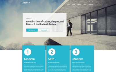 Responzivní WordPress motiv "Architectural Finish" #53370