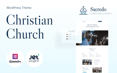 Sacredo - Duyarlı Dini WordPress Teması