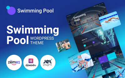 Schwimmbad - Modernes Schwimmbad WordPress Theme