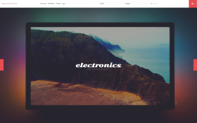 Startseite Elektronikgeschäft Magento Theme