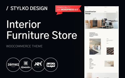 Stylko - Тема WordPress для домашнего интерьера и мебели
