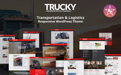 Trucky - responsywny motyw WordPress dla transportu i logistyki