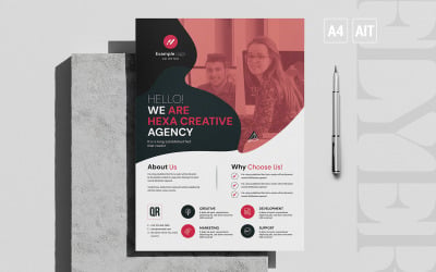 Corporate Flyer/Poster (Illustrator CC)