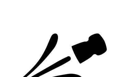 Dynamic Flying Bottle Cap Splash Illustration in Vector Art