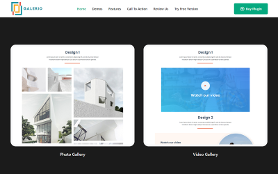 Galerio - Plugin pro WordPress pro foto a video galerii Elementor