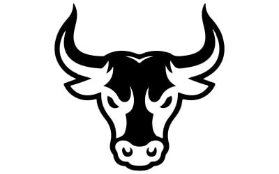 Ilustracja logo z głową byka