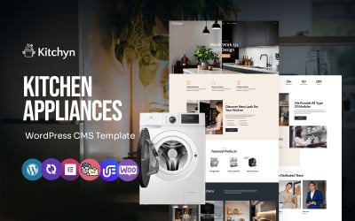 Kitchyn — многоцелевая тема WordPress Elementor для кухонной техники