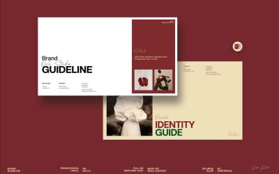 Modello di PowerPoint per le linee guida del marchio ORLI