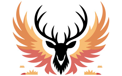 Showcasing the head of a deer head