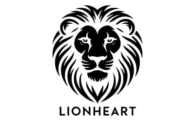 Showcasing the head of a powerful lion