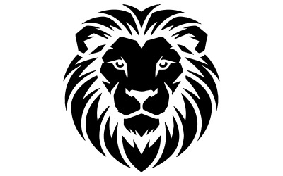 Skapa en t-shirtdesign med lejonhuvud